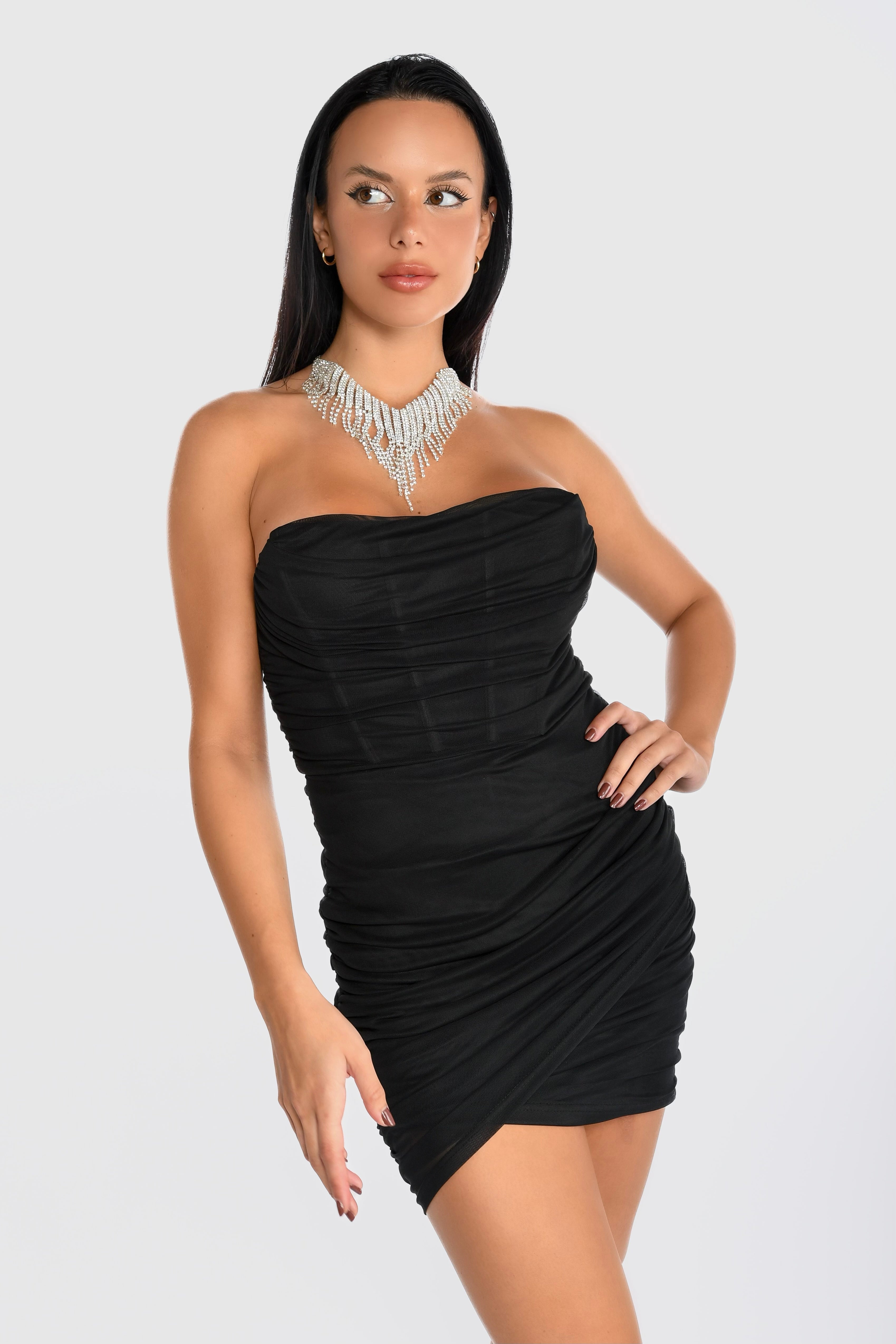 Black Chic Mini Dress